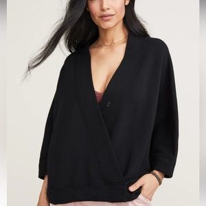 Hatch Wrap-Front Sweatshirt